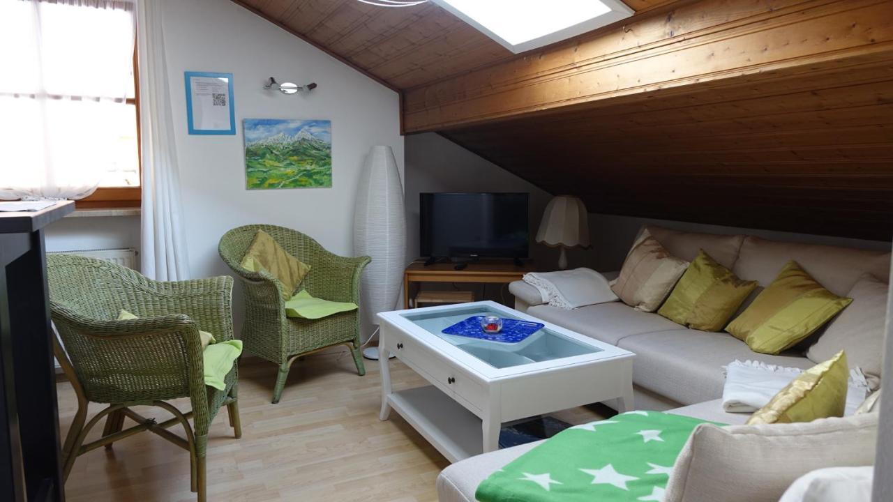 Ferienwohnung Gouiaa Bischofswiesen Bagian luar foto